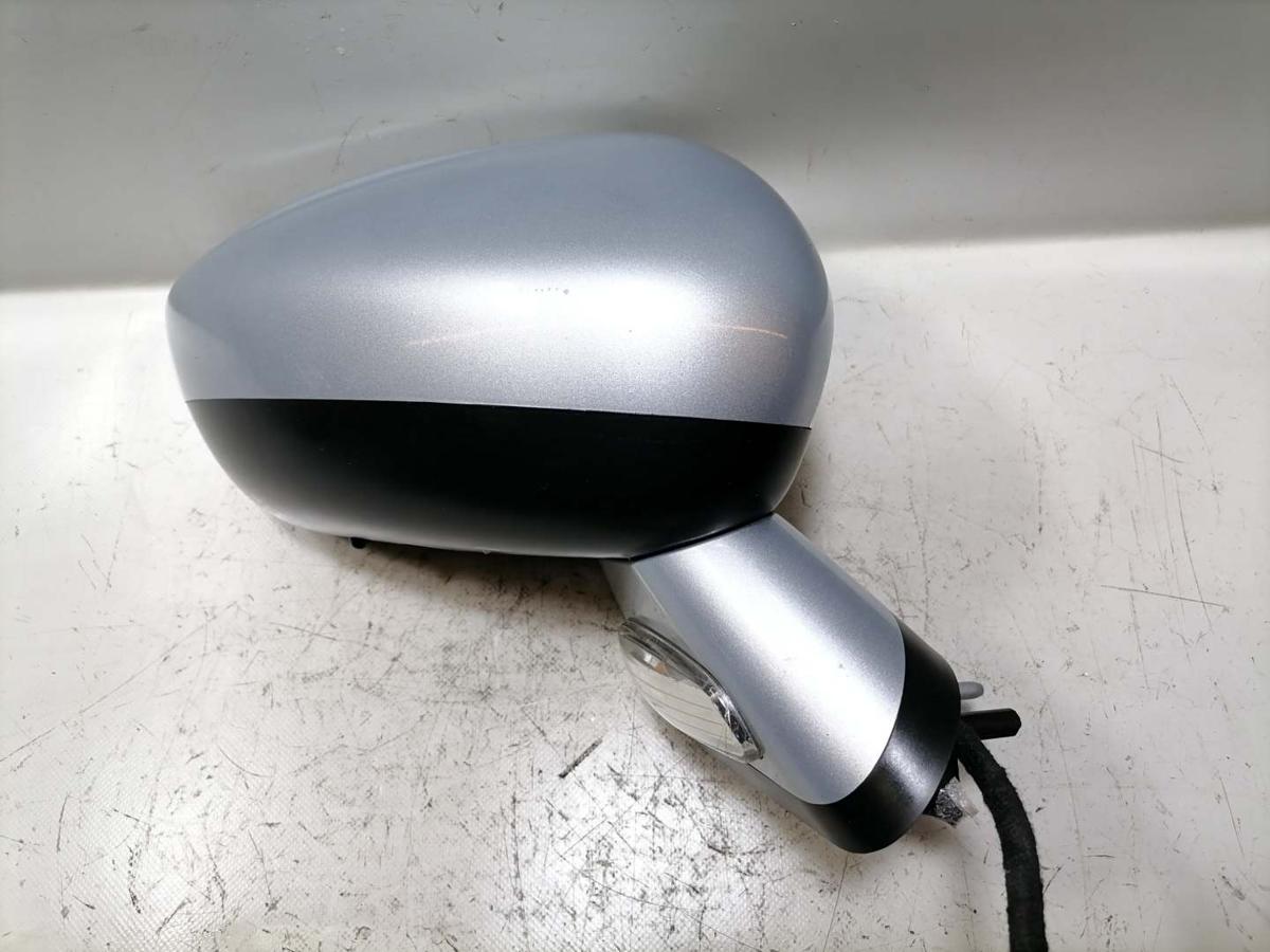 Citroen C4 N original Au&szlig;enspiegel rechts elektrisch anklappbar EZR Aluminiumgrau Bj.2011